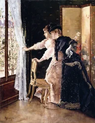 Observando pasar al prometido, 1886