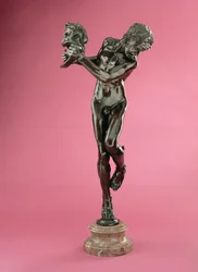 Comedia y tragedia, "Sic Vita", modelado 1891-92, fundido c.1902-05