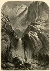 Cascada de Yosemite, 1872