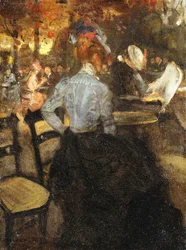 El café, c.1900