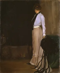 La modelo, c.1902 (óleo sobre lienzo)