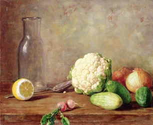Naturaleza Muerta con Coliflor, 1916