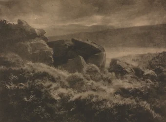 Camera Work: Lluvia desde las colinas, 1905