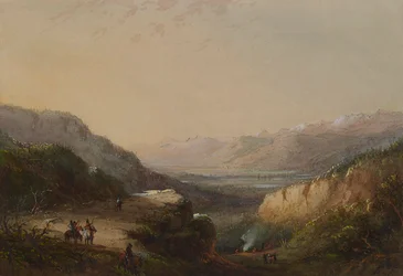 Vista lejana del lago (Montaña de los Vientos)