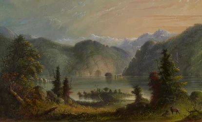 Paisaje del lago