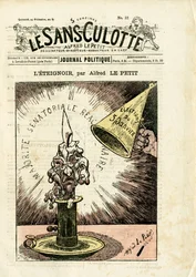 Portada de Le Sans-Panlotte, número 12, Satírico en Colores