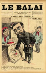 Ilustración de Alfred Le Pepetit para la Portada de Le Bai, no 6
