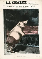 La Charge (1870), número 15, Satírico en Colores