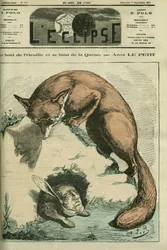La punta de la oreja y la punta de la cola, entre Adolphe Thiers como zorro-República y Philippe d