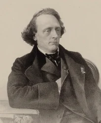 Retrato del pianista y compositor Henry Litolff