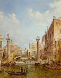 La Columna de San Marcos en Venecia