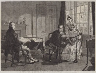 George Stephenson en Darlington en 1823