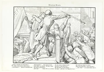 Auch ein Todtentanz, lámina IV