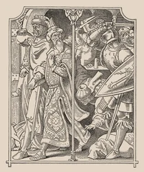 Los Nibelungos. Etzel y Krimilda, 1840-1841