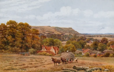 Chanctonbury Ring cerca de Worthing