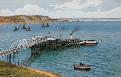Tenby, Muelle y Bahía