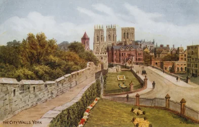 Las murallas de la ciudad, York