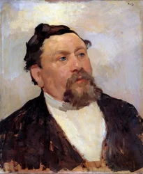 Retrato de Armand Fallieres (1841-1931), Presidente de la República y Ministro de Instrucción Pública