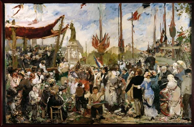 El 14 de julio de 1880 (boceto al óleo)