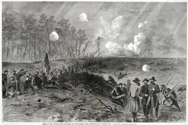 Ejército del Potomac: La lucha por el saliente, cerca de Spottsylvania, Virginia. 12 de mayo de 1864, de Harper