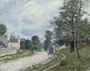 Una curva en el camino, 1873
