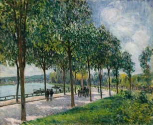 Alameda de castaños, 1878