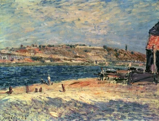 Riberas del río en Saint-Mammes
