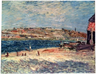 Riberas del Río en Saint-Mammès, 1884