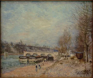 Saint-Mammès - Tiempo gris