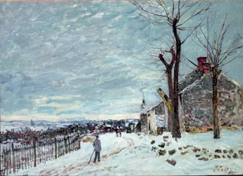 Nieve en Veneux-Nadon