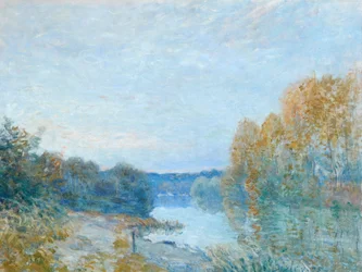 Soleil Couchant, Tarde de Otoño en el Río
