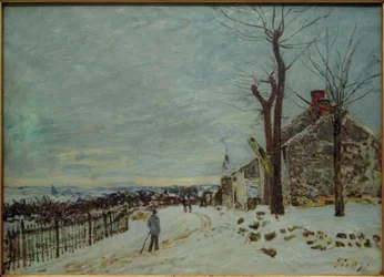 Tiempo de nieve en Veneux-Nadon