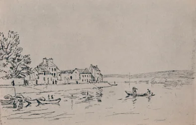 Las orillas del Loing, c.1880s, 1946