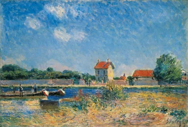 Las orillas del Canal du Loing en Saint-Mammes