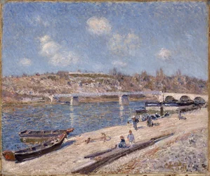 La playa de Saint-Mammès