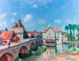 El puente de Moret, 1893