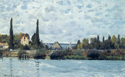 El Sena en Bougival, 1873