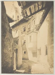 Una calle en Sterzing, El Tirol