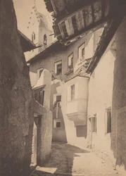 Una calle de Sterzing, en el Tirol