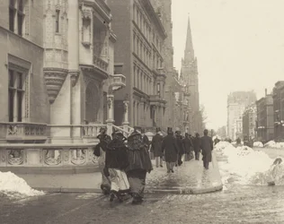 Una mañana de domingo, Nueva York