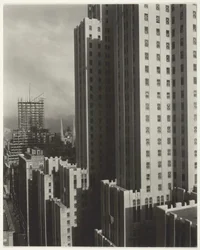 Desde mi ventana en el Shelton, Oeste, 1931