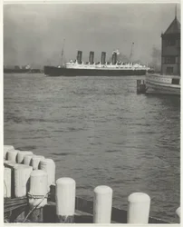 Rumbo a alta mar, el Mauretania