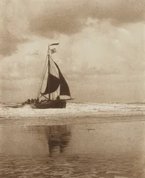 El barco que llega