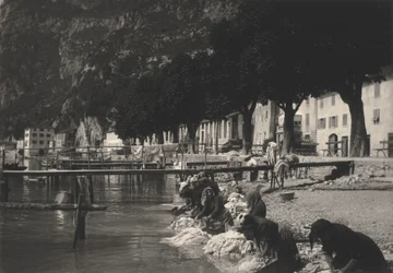 Lavanderas en Riva del Garda