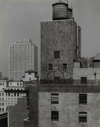 Torre de agua y Radio City, Nueva York