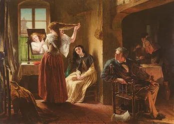 La Invención de la Máquina de Peinado, 1862