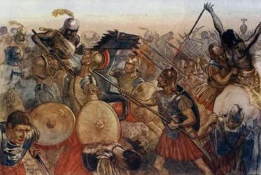 Batalla del Lago Trasimeno, Italia, Segunda Guerra Púnica, 217 a.C.
