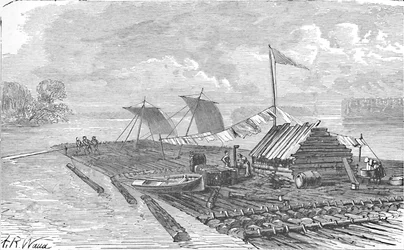 La Balsa, 1883