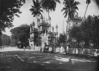 Una mezquita musulmana, Cinnamon Gardens, Colombo