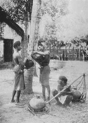 Recolectores de Toddy, c1890, 1910